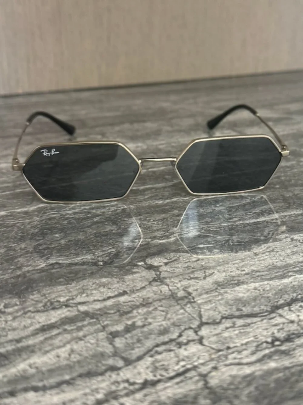 BRAND NEW Ray-Ban RB3728 Gold Sunglasses